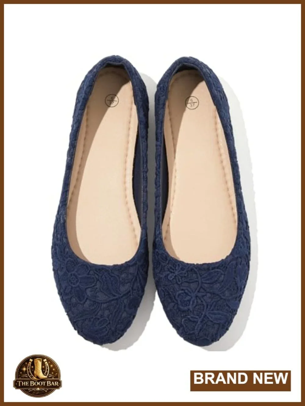 Lace Mesh Foldable Ballet Flats Memory Foam Insole Round Toe Dressy Flats